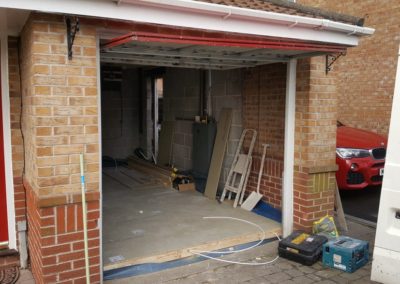 Garage-Conversion-Manchester-Chadderton-Pre-Brick-Up