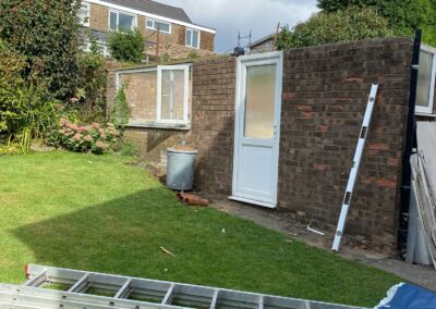 Garage Conversion Dukinfield Manchester Comencing
